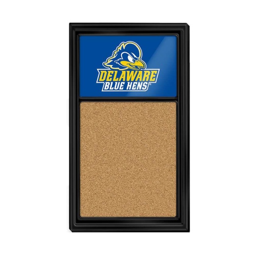 Delaware Blue Hens: Logo Cork Note Board