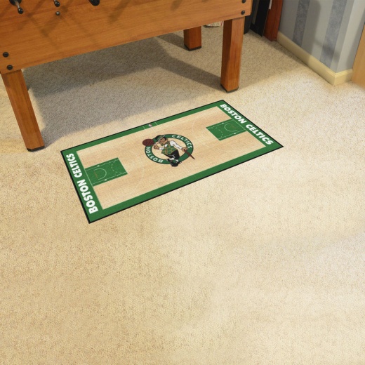 Boston Celtics Court Runner Rug 24In. X 44In