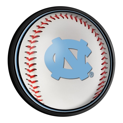 North Carolina Tar Heels: Baseball Slimline Lighted Wall Sign