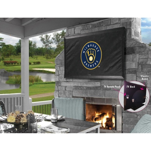 Milwaukee Brewers Tv Cover By Hbs