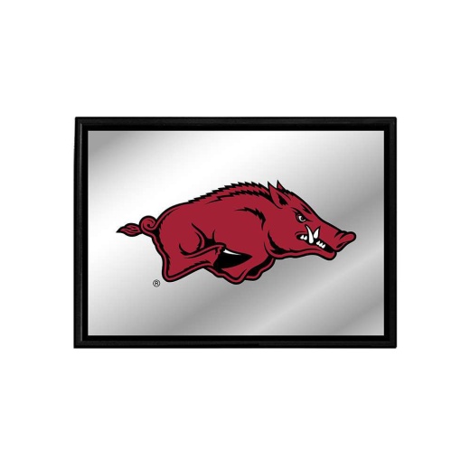 Arkansas Razorbacks: Mascot Framed Mirrored Wall Sign