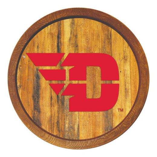 Dayton Flyers: "Faux" Barrel Top Sign