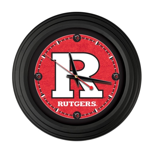 Rutgers 15" Traditional Wall Clock By Holland Bar Stool Co