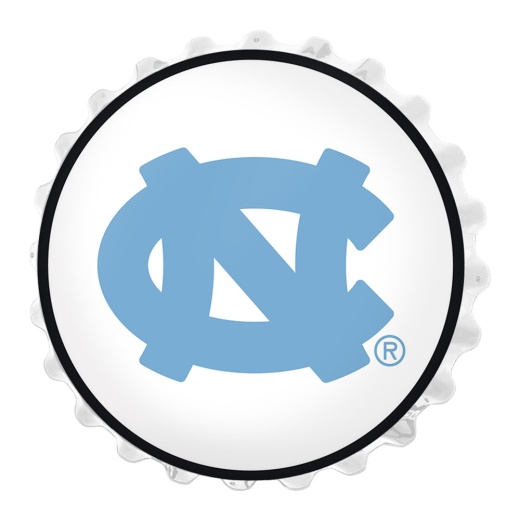 North Carolina Tar Heels: Bottle Cap Wall Light