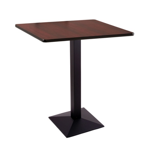 42" 217 Black Table With 36" X 36" Square Top By Holland Bar Stool