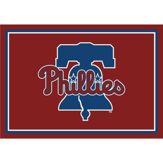 Philadelphia Phillies 8X11 Spirit Rug