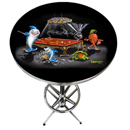 Michael Godard Pool Shark III Pub Table