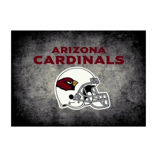 Arizona Cardinals 6'X8' Distressed Rug