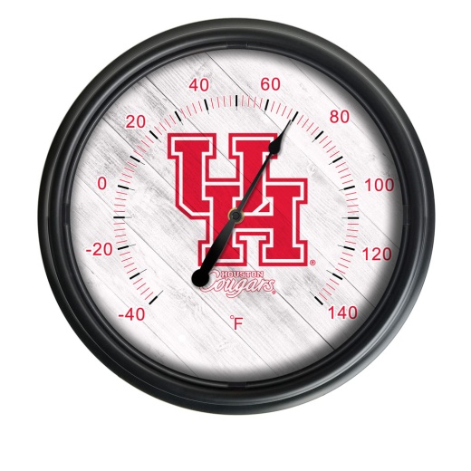 University Of Houston Indoor/Outdoor Led Thermometer By Holland Bar Stool Company