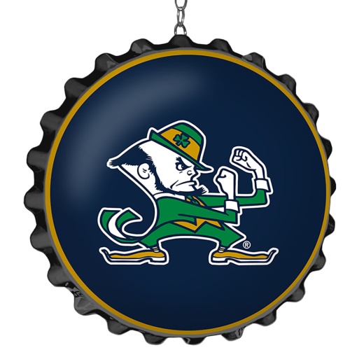 Notre Dame Fighting Irish: Leprechaun Bottle Cap Dangler