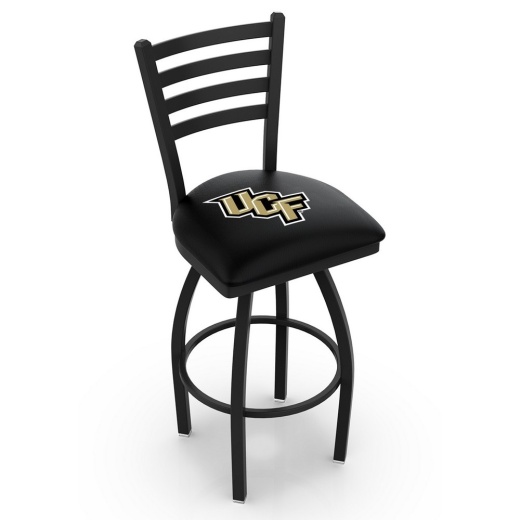 L014 Central Florida Swivel Stool With Black Wrinkle Finish