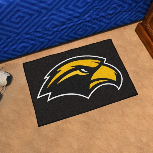 Southern Miss Golden Eagles Starter Mat Accent Rug 19In. X 30In