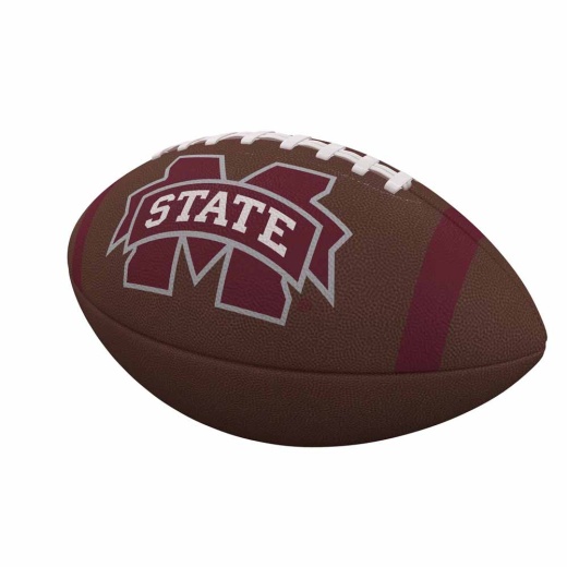 Mississippi State Team Stripe Officialsize Composite Football