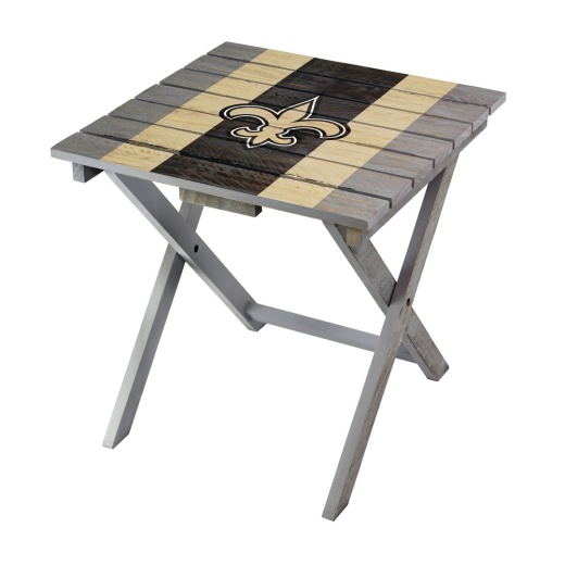 Orleans Saints Folding Adirondack Table
