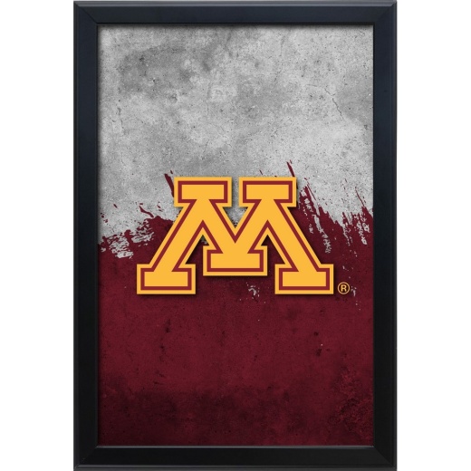 University Of Minnesota 15.75" X 23.5" Led Snap Frame Lightbox By Holland Bar Stool Company