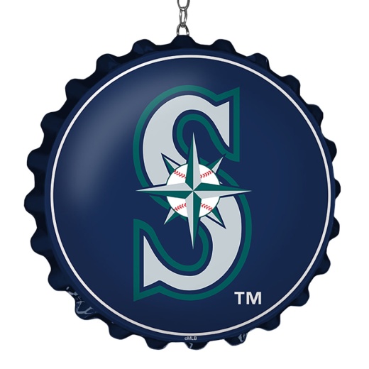 Seattle Mariners: Logo Bottle Cap Dangler