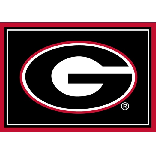 University Of Georgia 3X4 Area Rug
