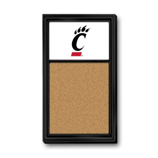 Cincinnati Bearcats: Logo Cork Note Board