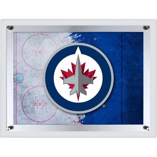 Winnipeg Jets Backlit Led Sign By Holland Bar Stool Company