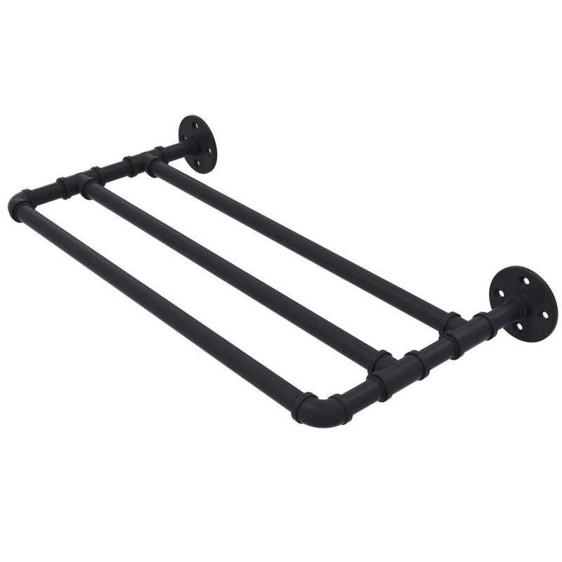 Pipeline Collection Wall Mounted Towel Shelf