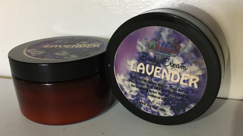 Exotic Lavender Cream All Natural 4 Oz