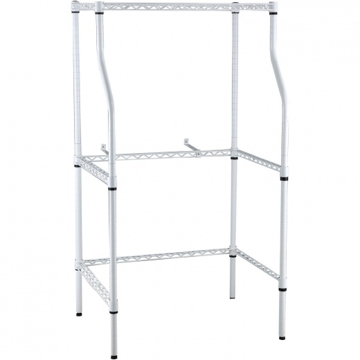 Compact Laundry Stand - White