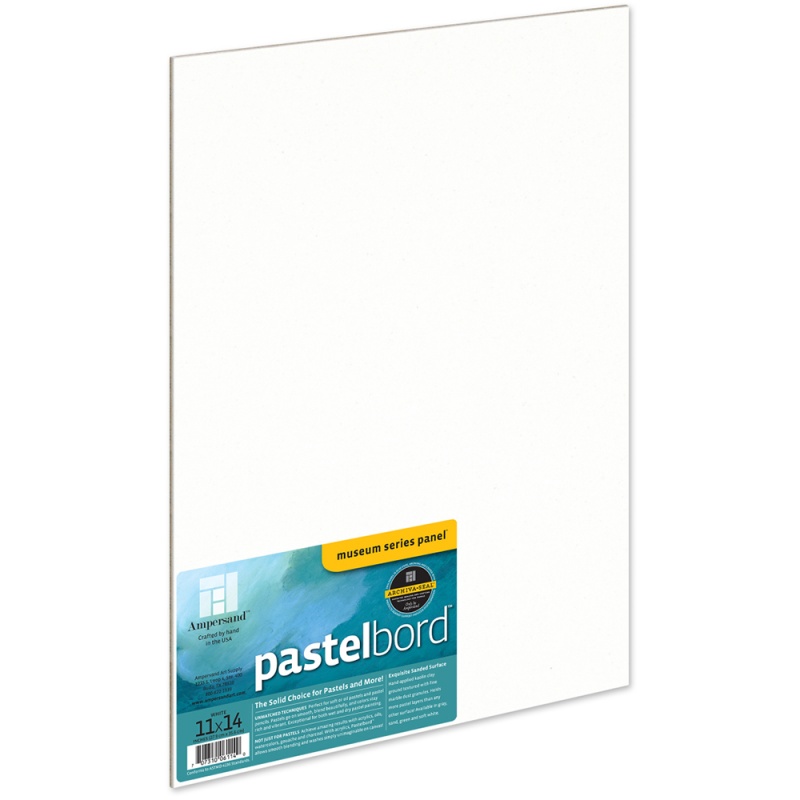 Pastelbord White 1/8" Flat 11x14