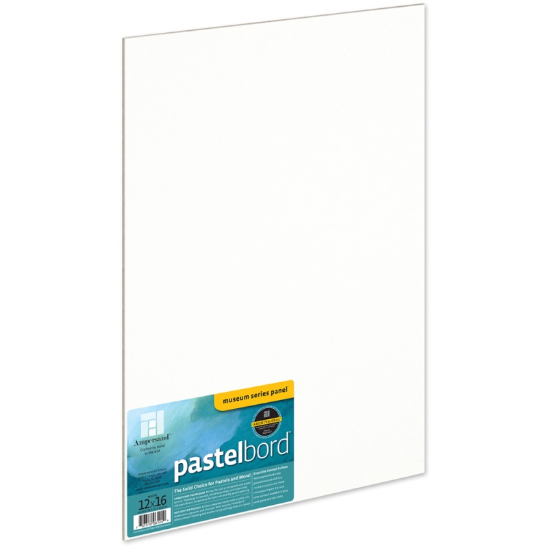 Pastelbord White 1/8" Flat 12x16