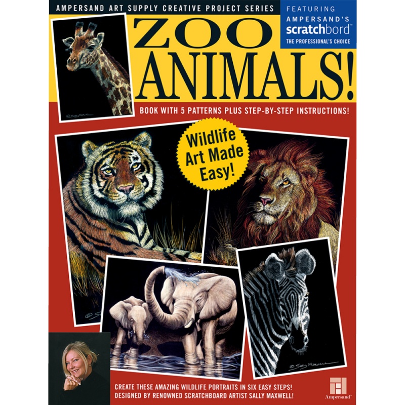 Scratchbord Zoo Animal Book