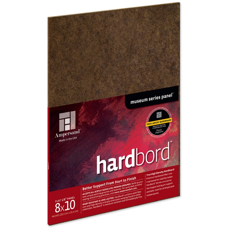 Hardbord 1/8" Flat 8x10