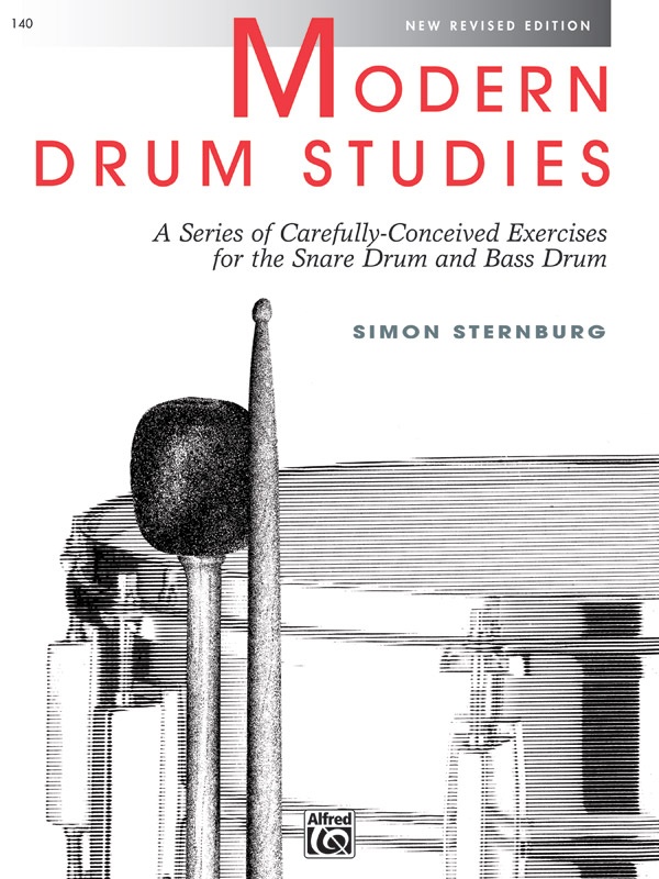 Modern Drum Studies (Revised) A Series Of Carefully Conceived Exercises For The Snare Drum And Bass Drum Book