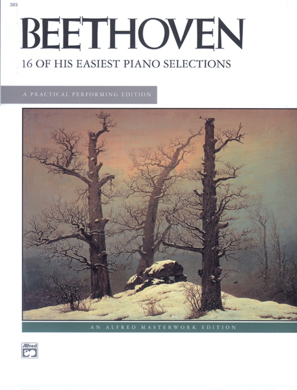 Beethoven: 16 Easiest Selections Book
