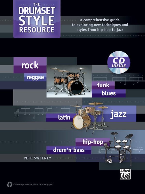 The Drumset Style Resource A Comprehensive Guide To Exploring New Techniques And Styles From Hip-Hop To Jazz Book & Cd