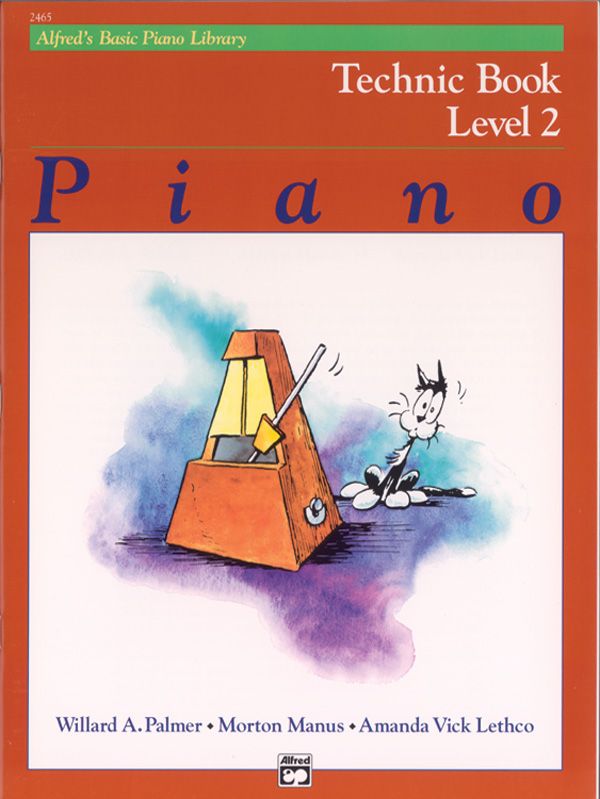 Alfred's Basic Piano Library: Technic Book 2 Book