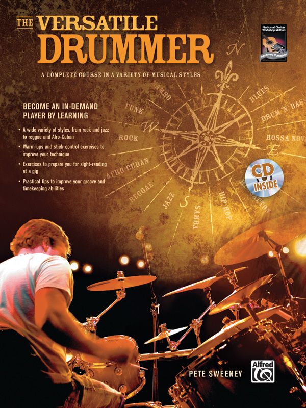 The Versatile Drummer A Complete Course In A Variety Of Musical Styles Book & Cd