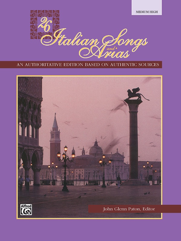 26 Italian Songs And Arias Book