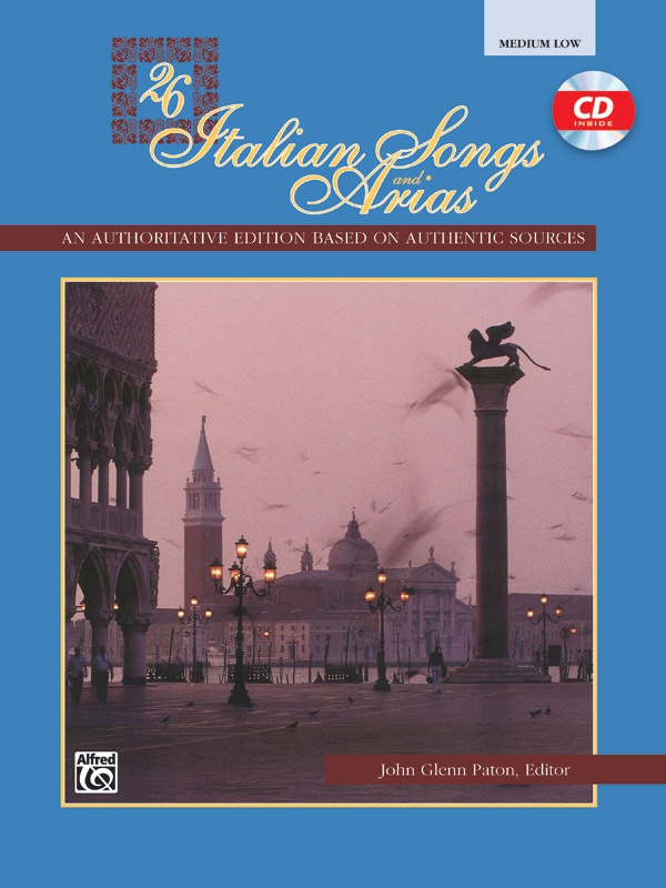 26 Italian Songs And Arias Book & Cd