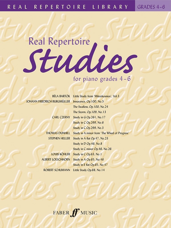 Real Repertoire Studies For Piano Grades 4-6