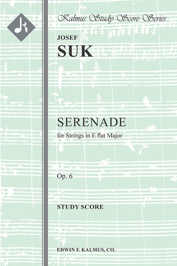 Serenade For String Orchestra, Op. 6 Study Score