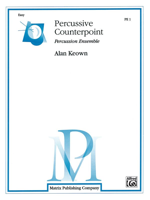 Percussive Counterpoint For 5 Players Book
