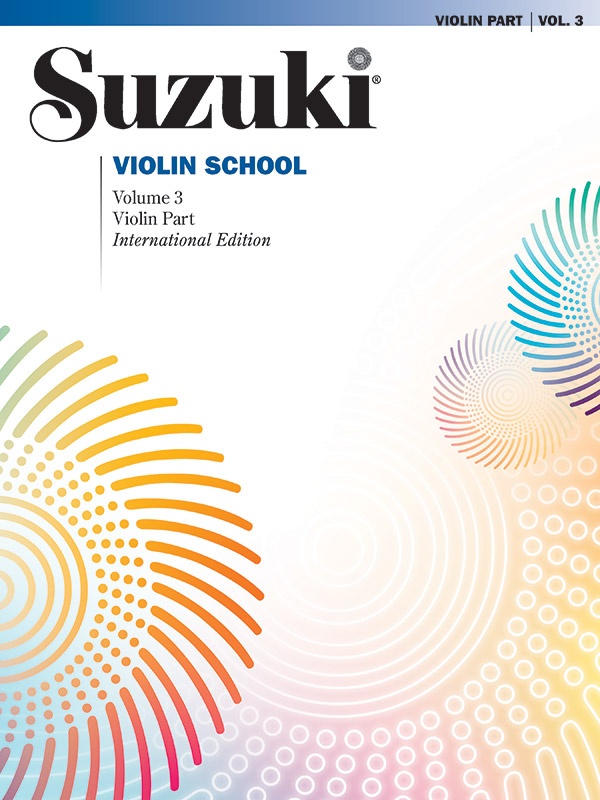 Suzuki Violin School, Volume 3 International Edition Book