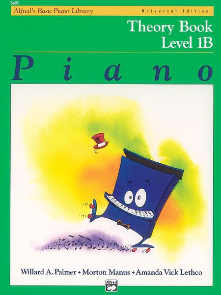 Alfred's Basic Piano Library: Universal Edition Theory Book 1B Book