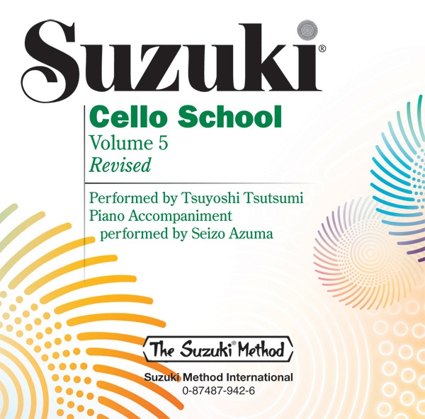 Suzuki Cello School, Volume 5 International Edition Cd