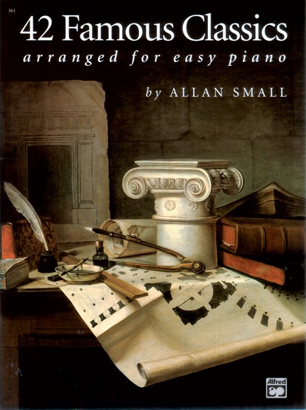 42 Famous Classics Arranged For Easy Piano Book