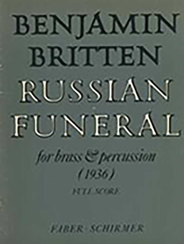 Russian Funeral For Brass And Percussion Score