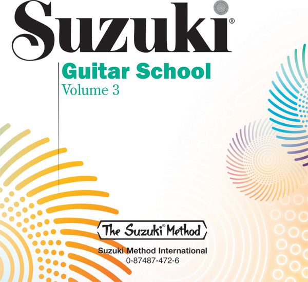 Suzuki Guitar School Cd, Volume 3 Cd