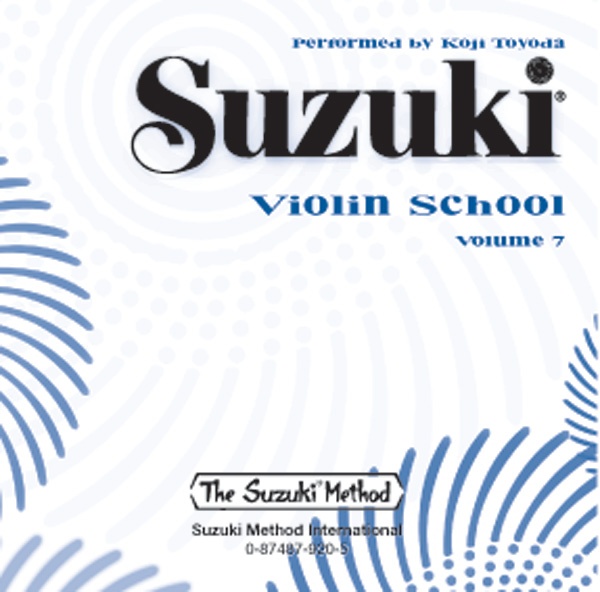 Suzuki Violin School, Volume 7 Cd
