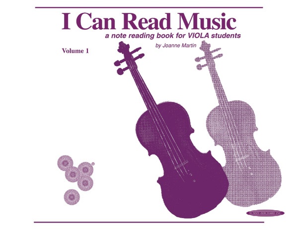 I Can Read Music, Volume 1 A Note Reading Book For Viola Students