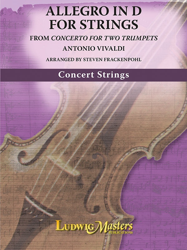 Allegro In D For Strings Conductor Score & Parts