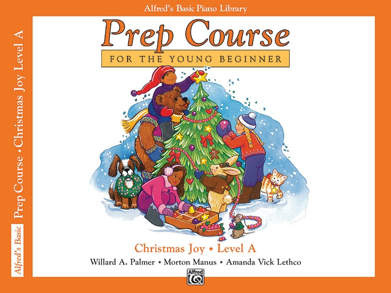 Alfred's Basic Piano Prep Course: Christmas Joy! Book A For The Young Beginner
